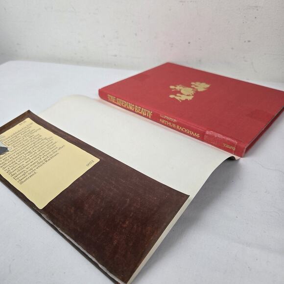 The Sleeping Beauty Hardcover Story Book Illustrated by Arthur Rackham 1973 - Picture 4 of 11